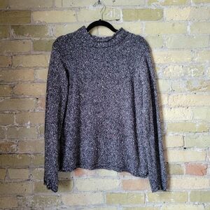 NorthStyle Multicolor Knit Rolled Neck Sweater Womens Size Large